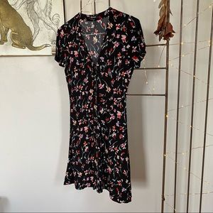 Madewell mini button front dress